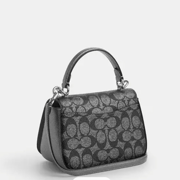 Coach Lysa top handle signature Crossbody - Picture 2 of 6